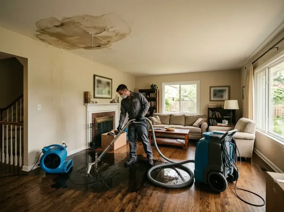 attic-pipe-burst-ceiling-drip-008 — frequently asked questions, Water Damage Restoration & Carpet Care in West Milwaukee, WI